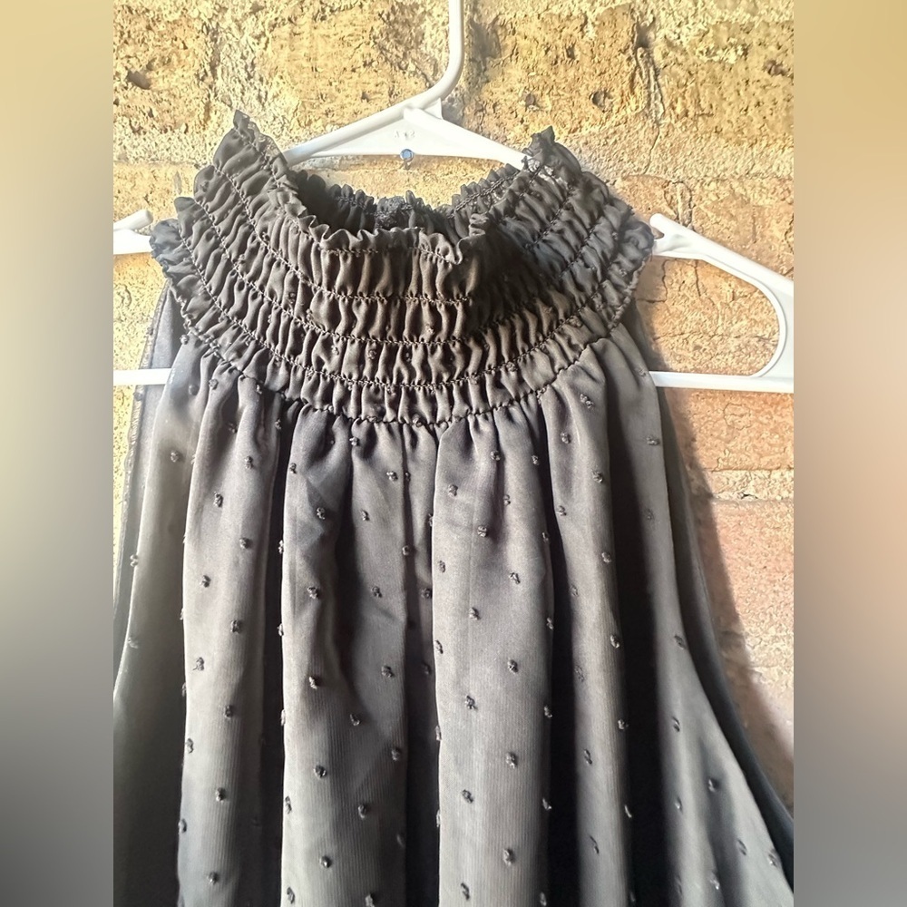 Elle Black Sleeveless Dress - Picture 3 of 6